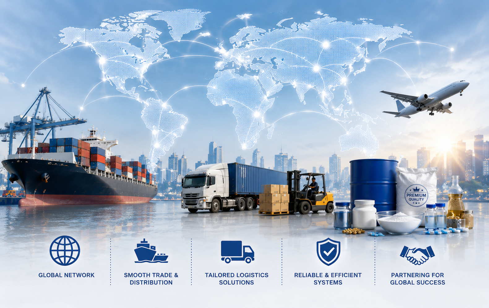 Global distribution network